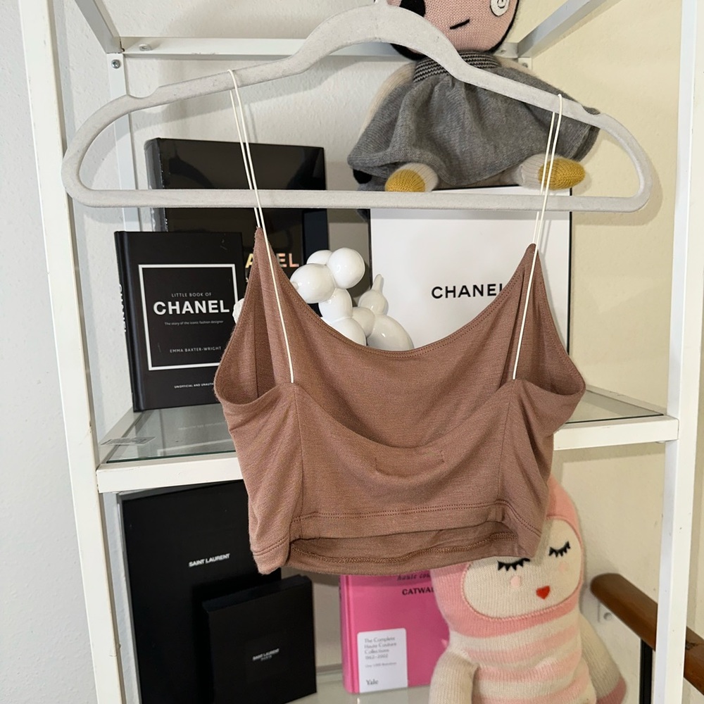 Joah brown cropped cami - Picture 7 of 7